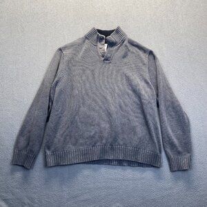 VINTAGE Old Navy Sweater Adult Size XXL  Gray‎ Hong Kong